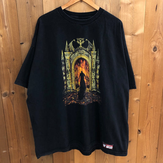 AUTHENTIC WEAR オーセンティックウェア Undertaker アンダーテイカー Never Summon The Dead ネバーサモンザデッド プリントTシャツ 半袖 カットソー