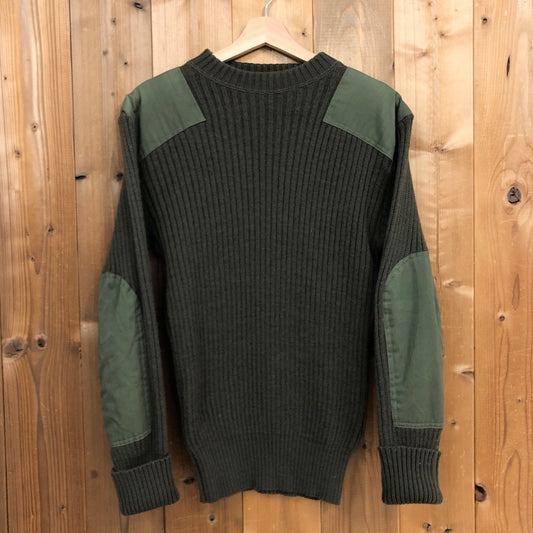80s vintage U.S.ARMY 米軍 コマンドセーター ニット ウール Wool クルーネック サイズ44 ミリタリー