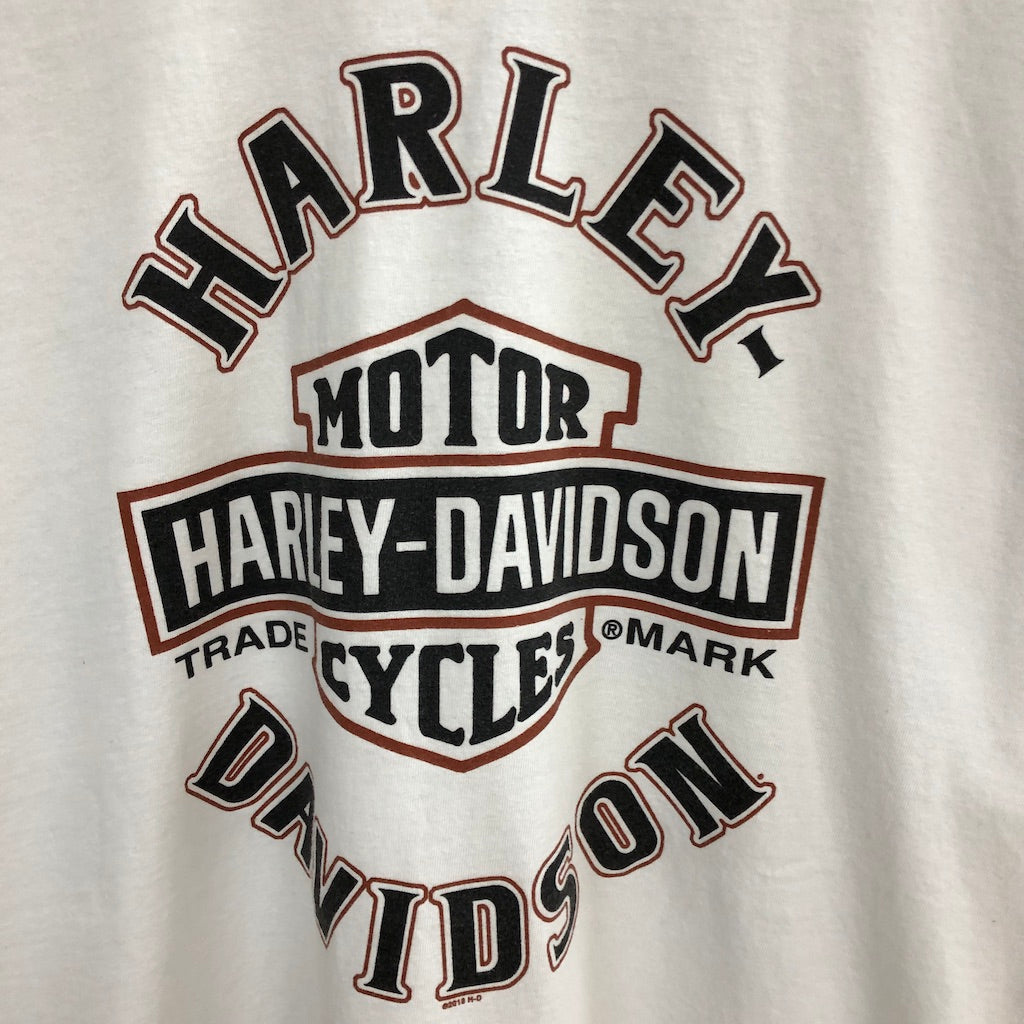 HARLEY-DAVIDSON ハーレーダビットソン ROCKY'S プリントTシャツ 半袖 カットソー バイク