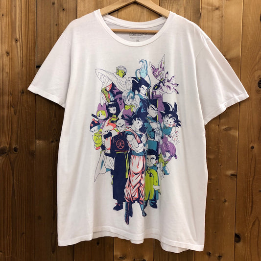 DRAGON BALL Z ドラゴンボールZ プリントTシャツ アニメ キャラクターT  半袖 カットソー