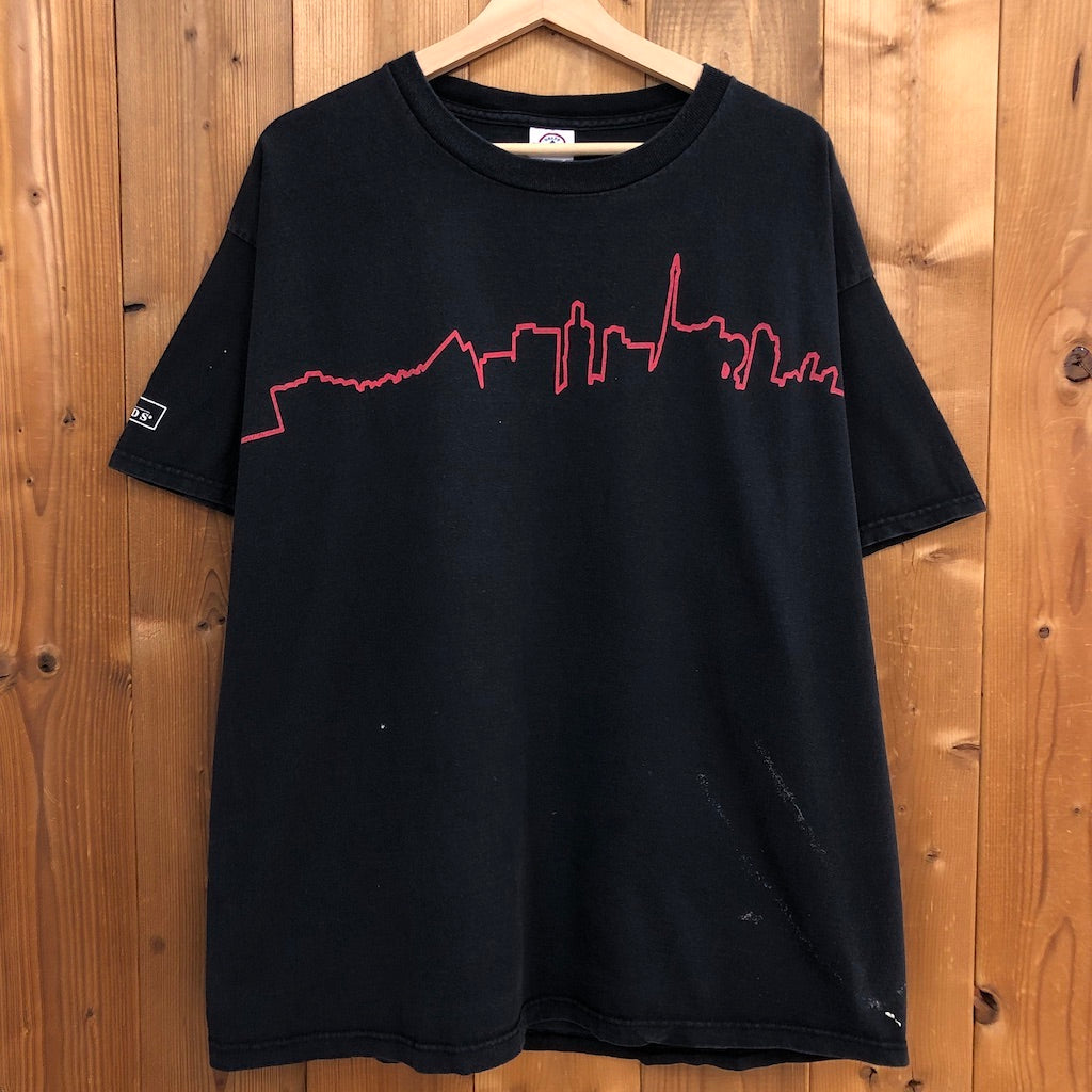 USA製 DELTA PRO WEIGHT デルタプロウェイト Tシャツ 半袖 カットソー ビックプリント バックプリント