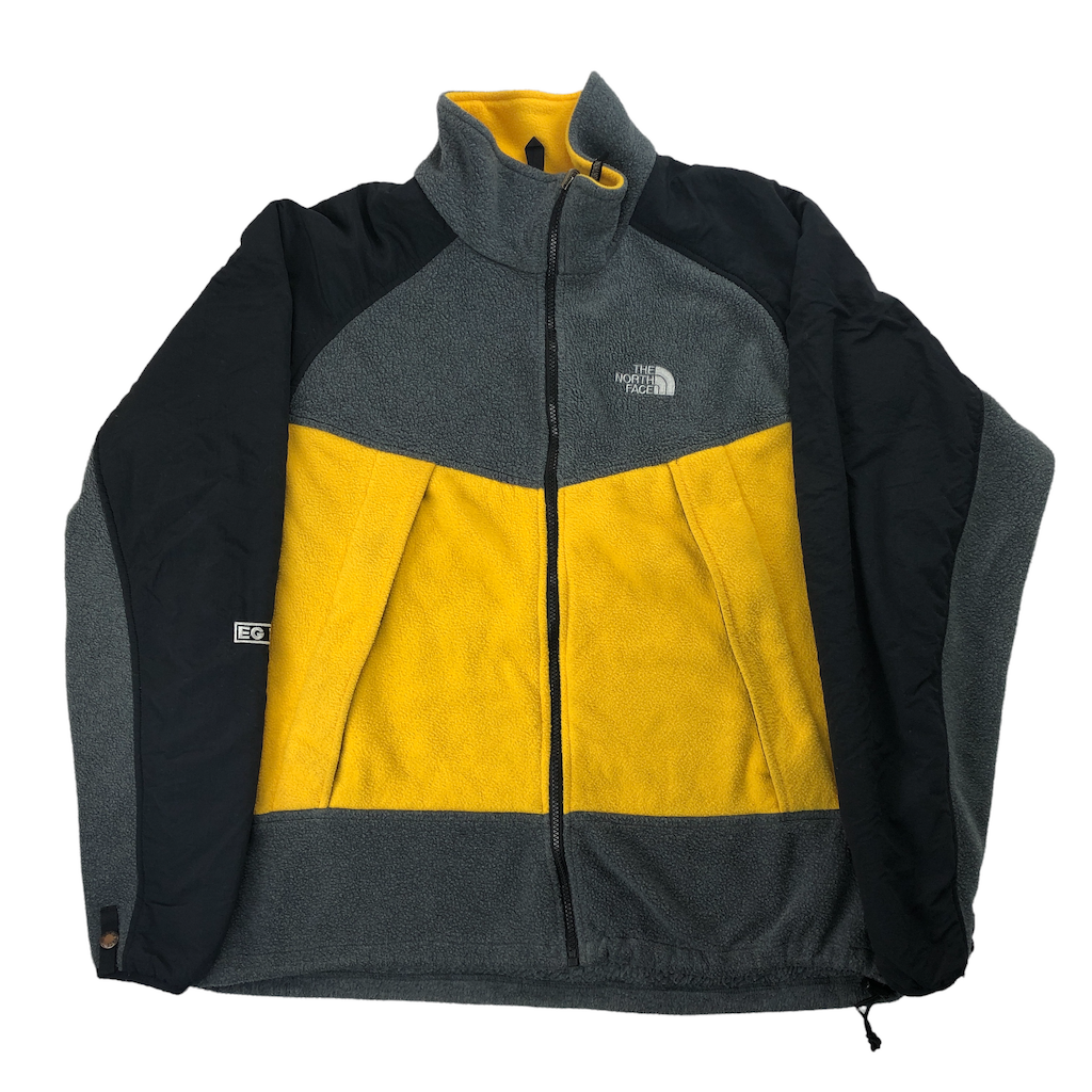 90s vintage THE NORTH FACE ザ・ノースフェイス EG TECHフリース ジップアップ