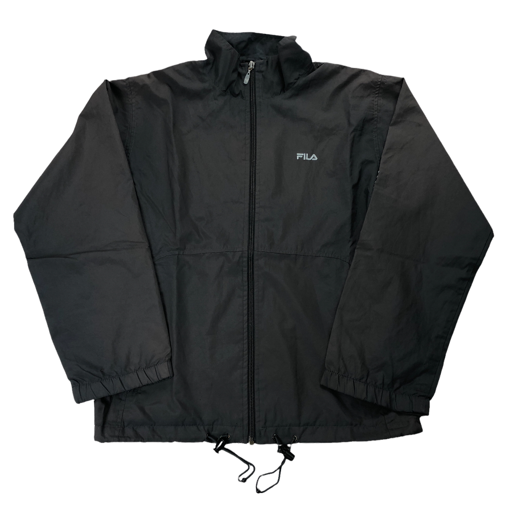 FILA フィラ ナイロンジャケット ジップアップ ワンポイント