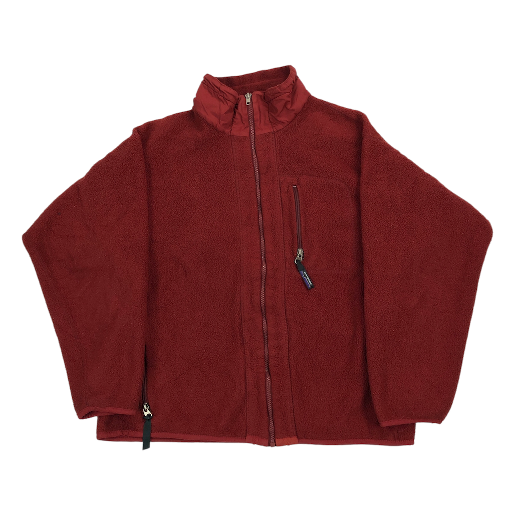 USA製 patagonia パタゴニア フリースジャケット フルジップ ジップアップ