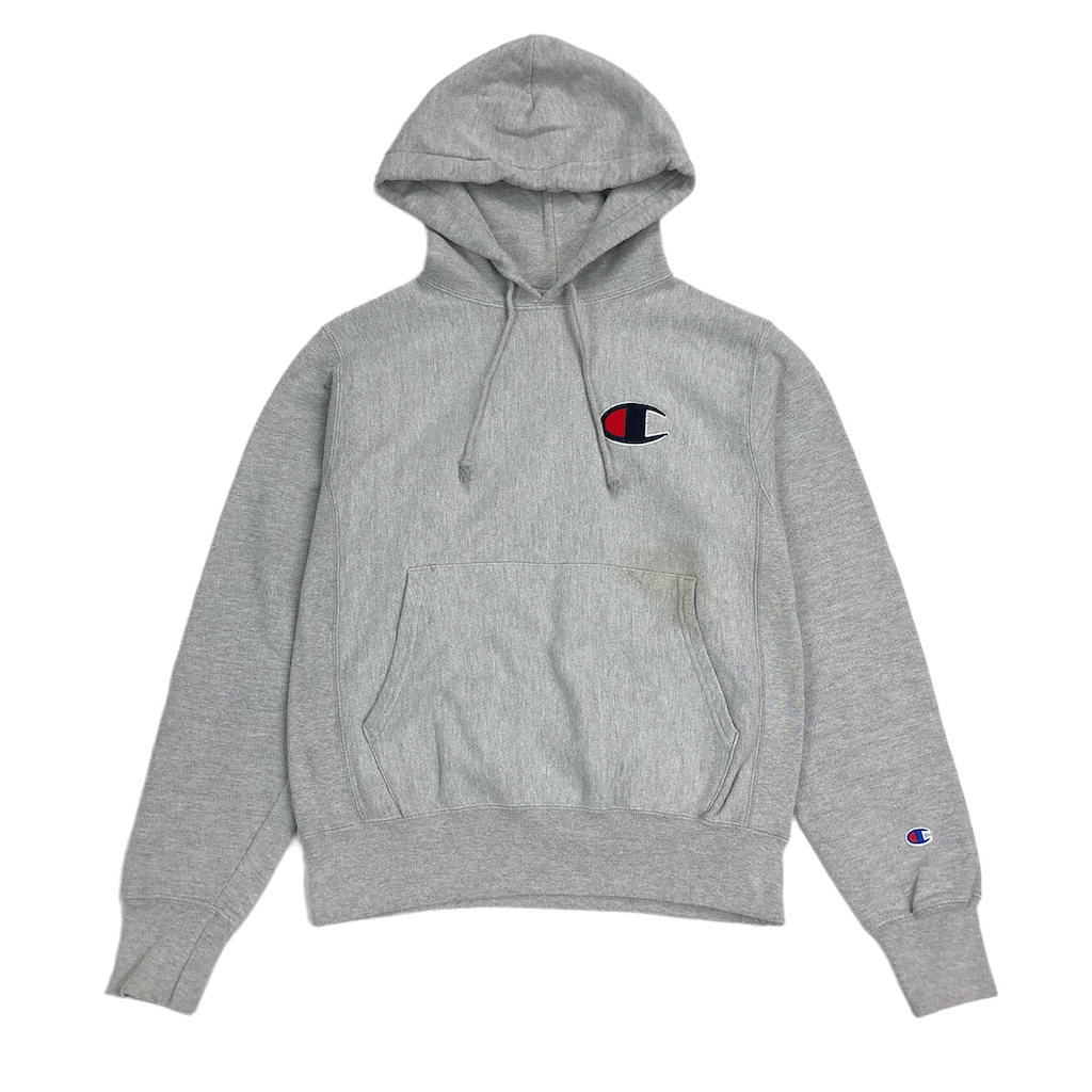 Champion チャンピオン REVERSE WEAVE リバースウィーブ スウェット パーカー プルオーバー ワッペン ロゴ 長袖