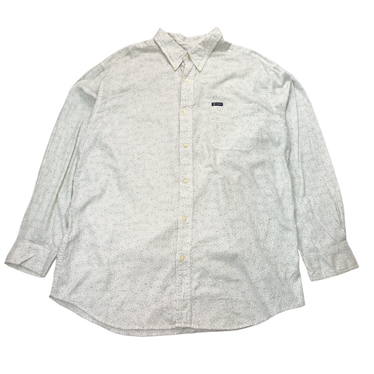 CHAPS チャップス シャツ 長袖 B.D.シャツ ボタンダウン 総柄