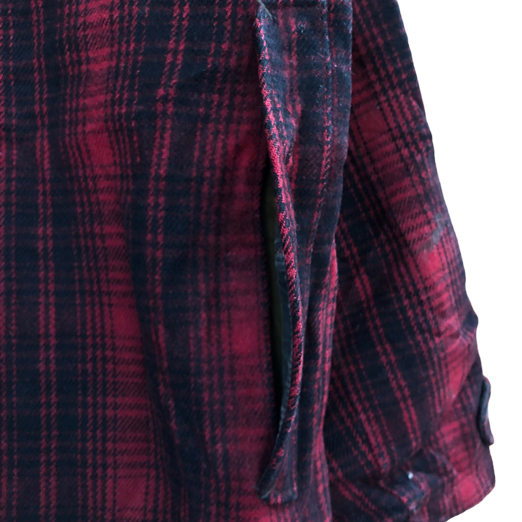 60s vintage WOOLRICH ウールリッチ ウールジャケット チェック柄 総柄
