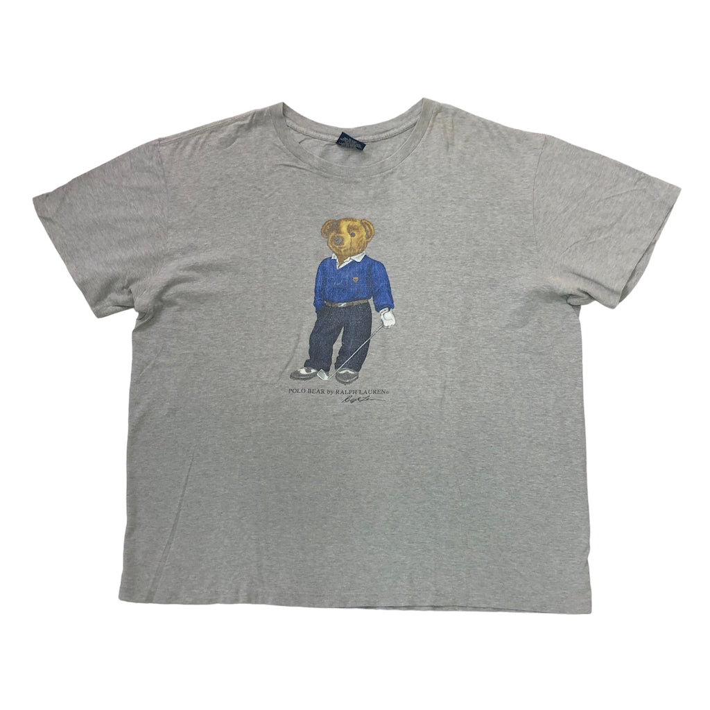 90s vintage Polo by Ralph Lauren ポロバイラルフローレン POLO BEAR ポロベア プリントTシャツ 半袖 カットソー