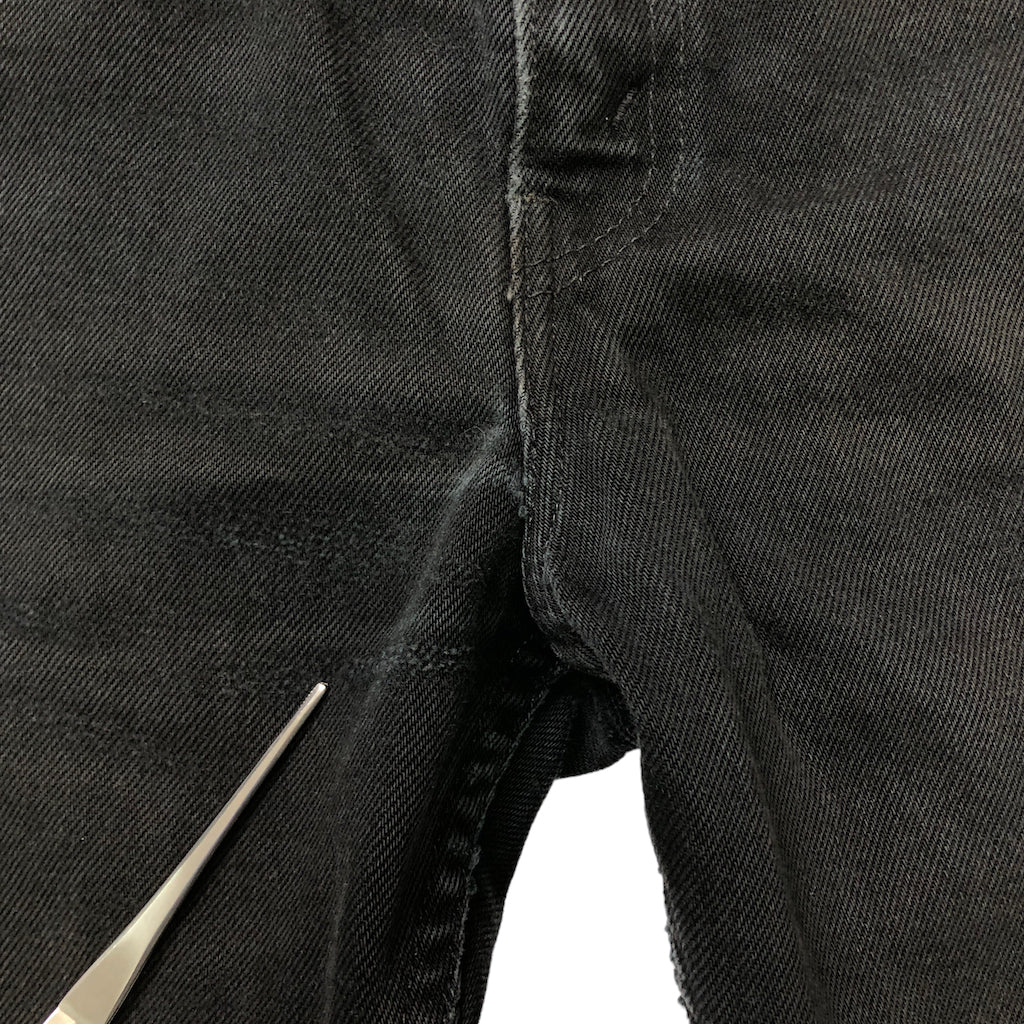 90s vintage フランス製 Levi's リーバイス 505 デニムパンツ ジーンズ ジーパン 505−0285 ブラックデニムパンツ