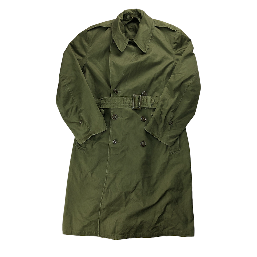 50s vintage U.S.ARMY 米軍 OverCoat オーバーコート トレンチコート ミリタリーコート