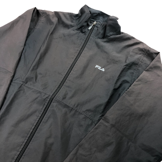 FILA フィラ ナイロンジャケット ジップアップ ワンポイント