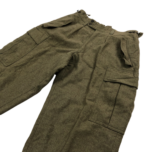 ドイツ軍 ヘビーウールパンツ トラウザーズ ミリタリーパンツ Reinhard Schulz