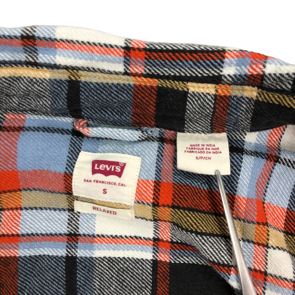 Levi's リーバイス 長袖シャツ チェック柄 胸ポケット