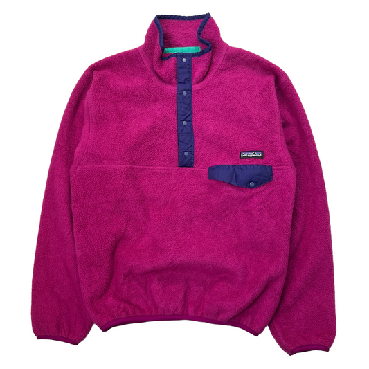 90s vintage USA製 patagonia パタゴニア スナップT プルオーバー フリース
