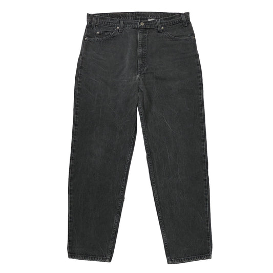 90s vintage Levi's リーバイス 550 RELAXED FIT TAPERED LEG リラックスフィットテーパードレッグ ブラックデニムパンツ ジーンズ ジーパン 550−4159 オレンジタブ