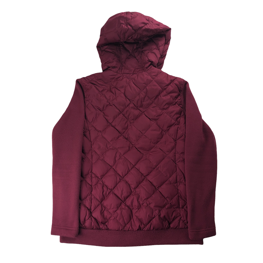 Eddie Bauer エディバウアー 日の出タグ キルティングジャケット ジップアップ 中綿 フーディ