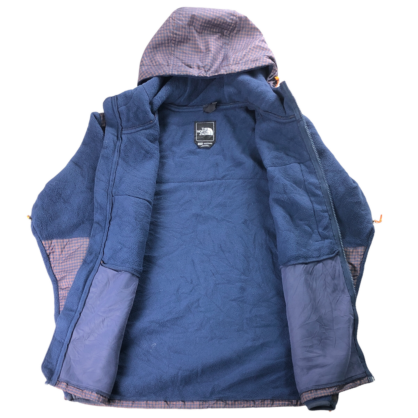 THE NORTH FACE ノースフェイス デナリ フリースジャケット フーディー フルジップ チェック