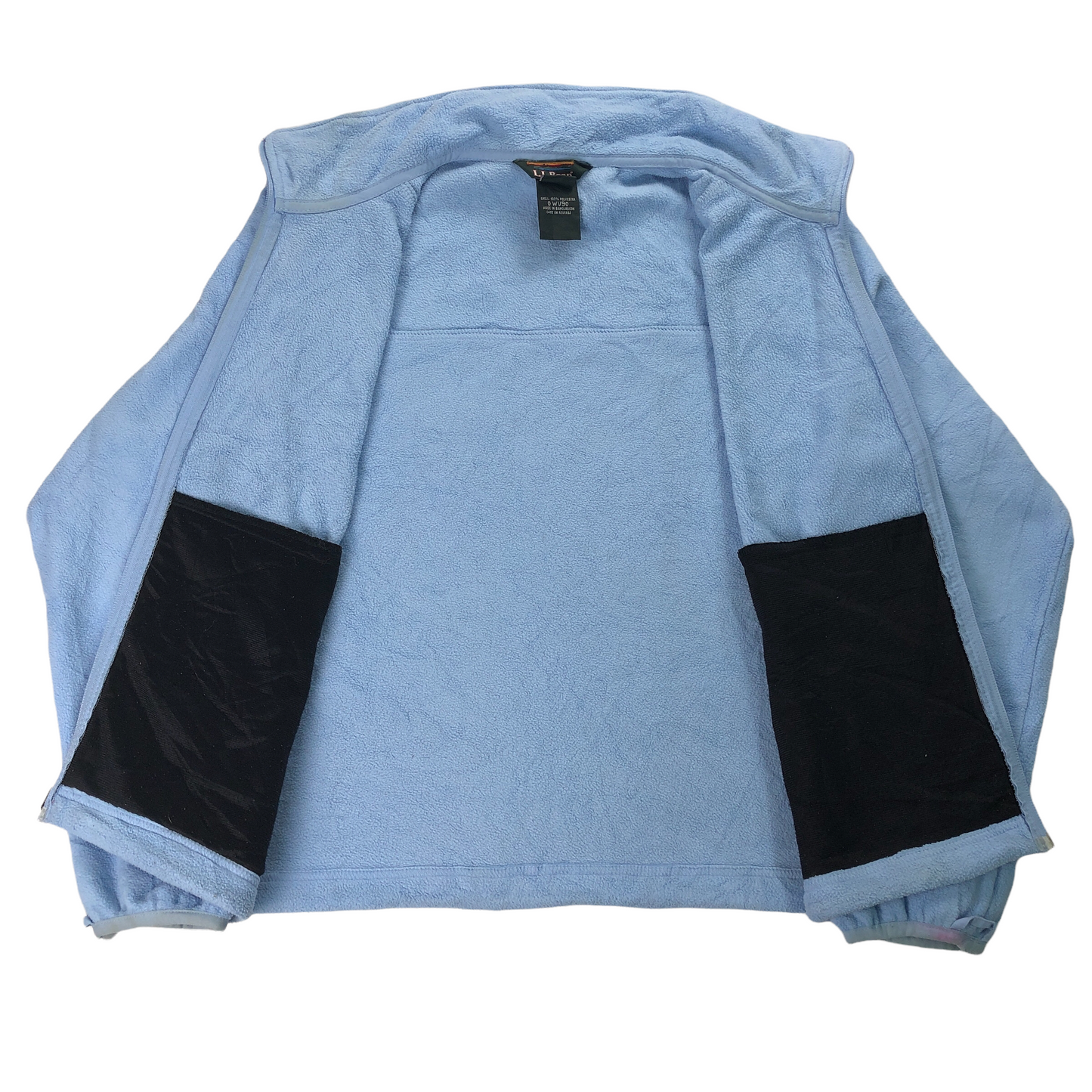 90s vintage 山タグ L.L.Bean エルエルビーン フリースジャケット ジップアップ フルジップ