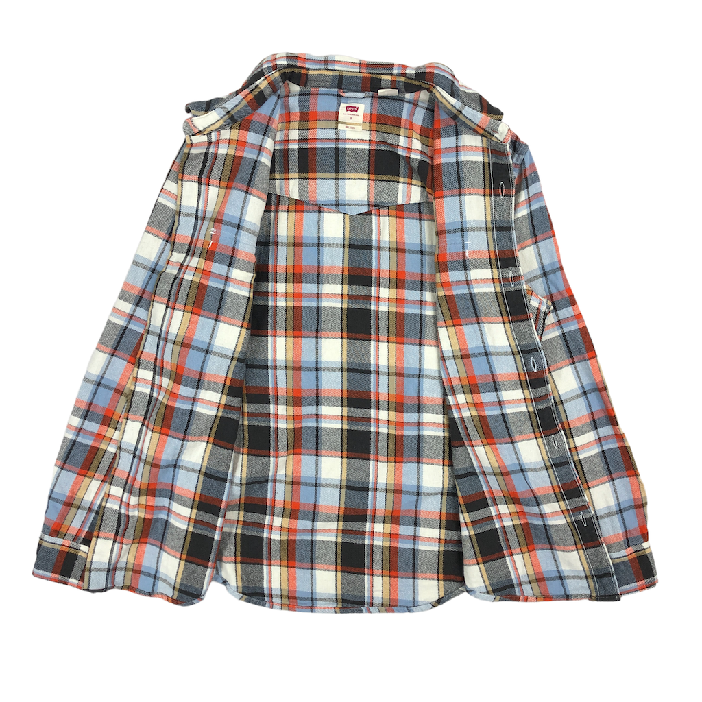 Levi's リーバイス 長袖シャツ チェック柄 胸ポケット