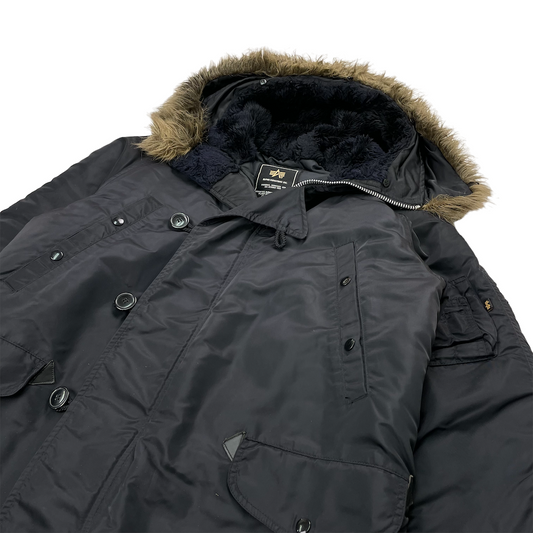 ALPHA INDUSTRIES アルファインダストリーズ N-3B フライトジャケット ミリタリージャケット 米空軍 フルジップ ジップアップ