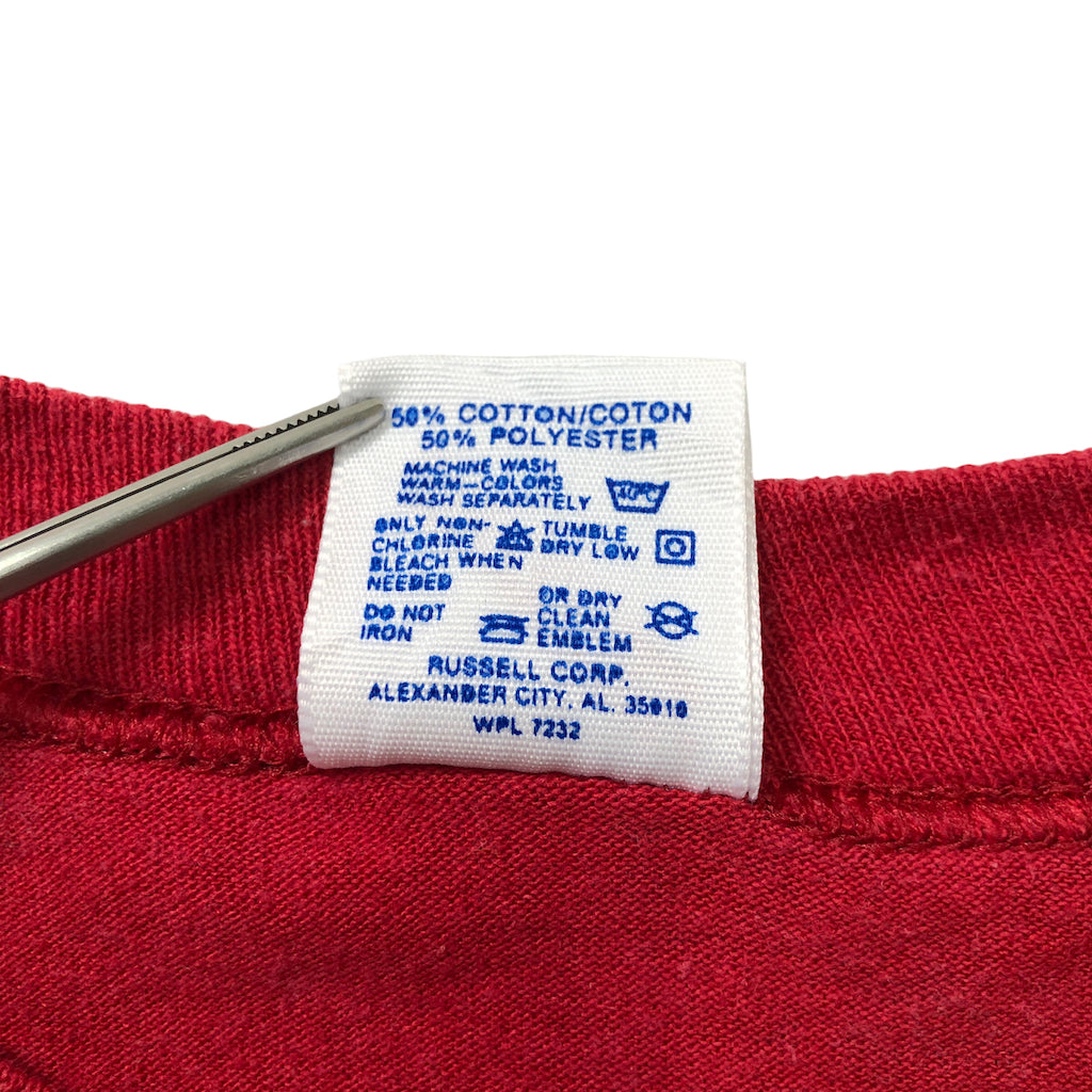 90s vintage JERZEES ジャージーズ NFL SUPER BOWL スーパーボウル XXIV BRANCOS ブランコズ 49ERS フォーティーナイナーズ プリントTシャツ 半袖 カットソー