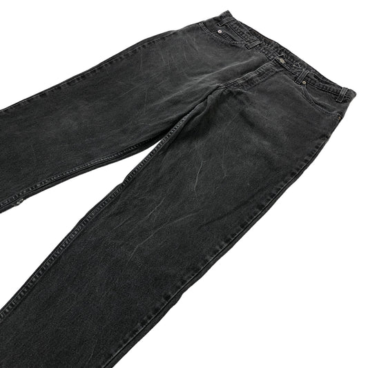 90s vintage Levi's リーバイス 550 RELAXED FIT TAPERED LEG リラックスフィットテーパードレッグ ブラックデニムパンツ ジーンズ ジーパン 550−4159 オレンジタブ