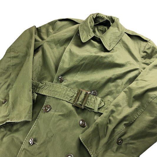 50s vintage U.S.ARMY 米軍 OverCoat オーバーコート トレンチコート ミリタリーコート
