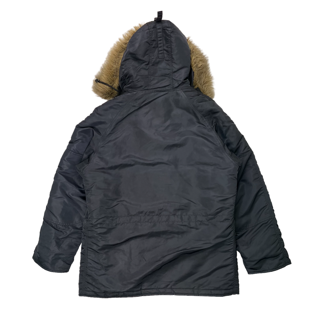 ALPHA INDUSTRIES アルファインダストリーズ N-3B フライトジャケット ミリタリージャケット 米空軍 フルジップ ジップアップ