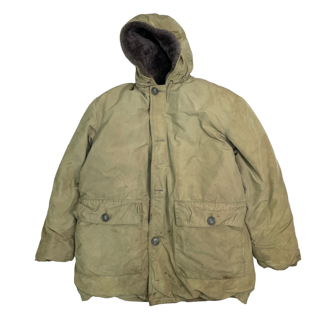 60s vintage Eddie Bauer エディバウアー 日の出タグ ポーラパーカー デカTALON ポーラライトダウン ボアフーディー