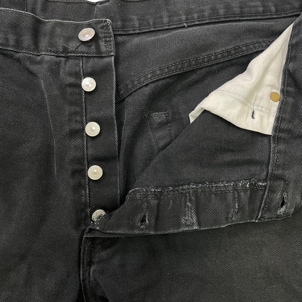 90s vintage USA製 Levi's リーバイス 501 ブラックデニムパンツ ジーンズ ジーパン
