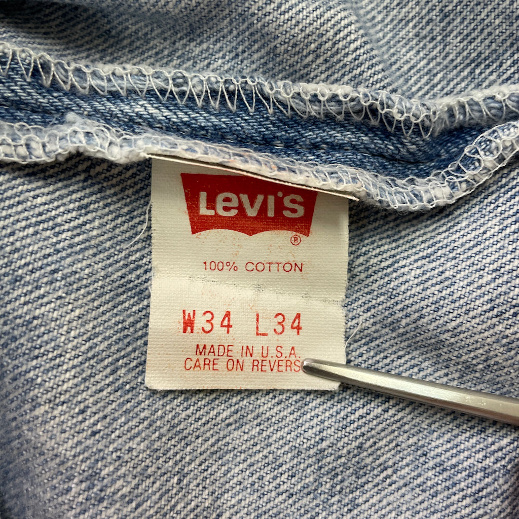 90s vintage USA製 Levi's リーバイス 501 デニムパンツ ジーンズ ジーパン