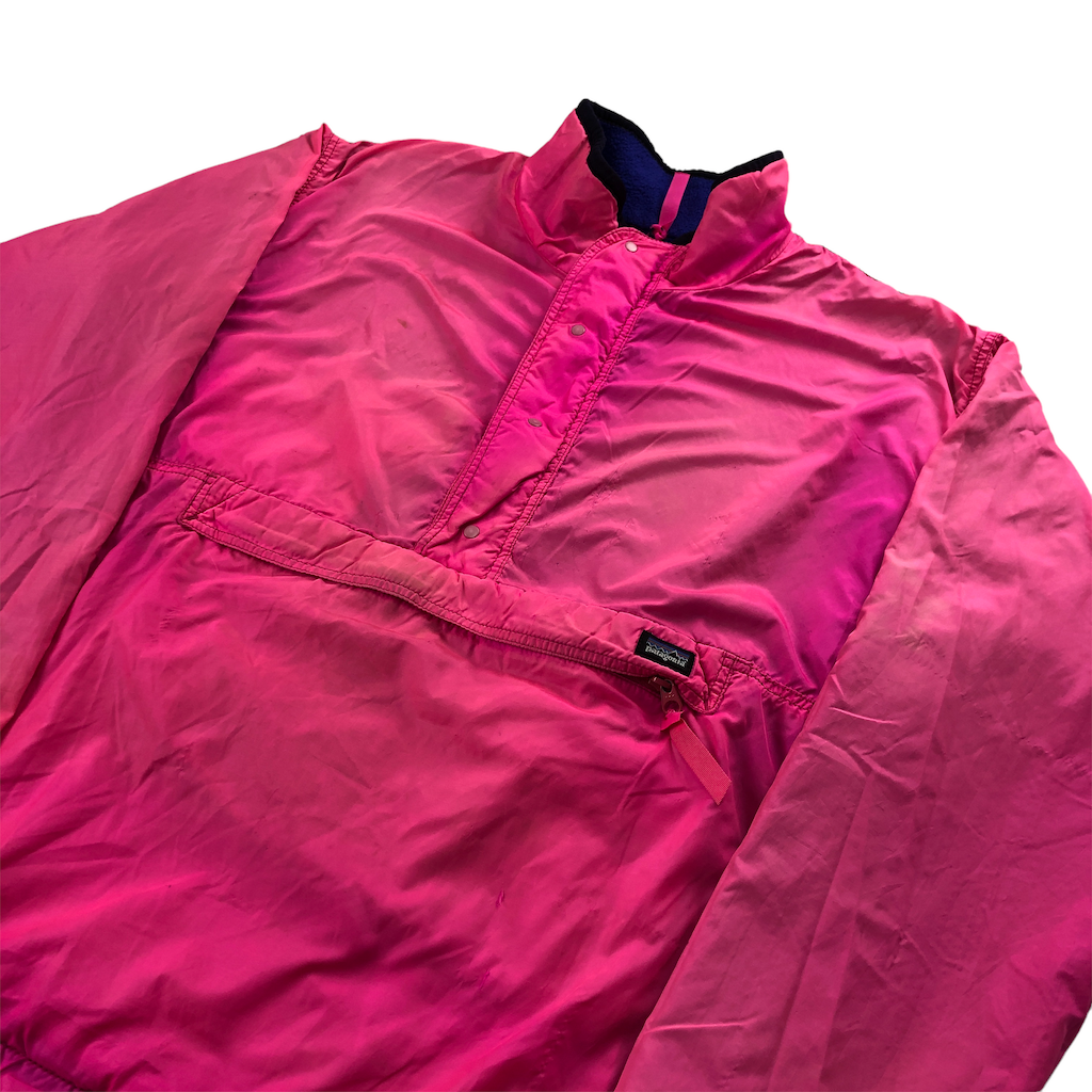 90s vintage Patagonia パタゴニア シンチラグリセード プルオーバー ナイロン フリース　USA製