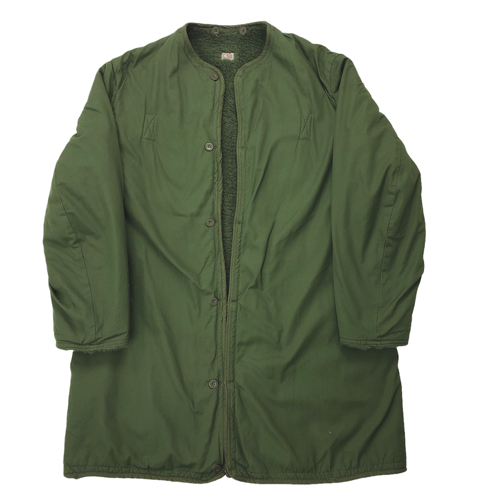 70s vintage Swedish Army スウェーデン軍 M-59 フィールドコート ライナー付き ロングコート ミリタリーコート 軍モノ ミリタリー
