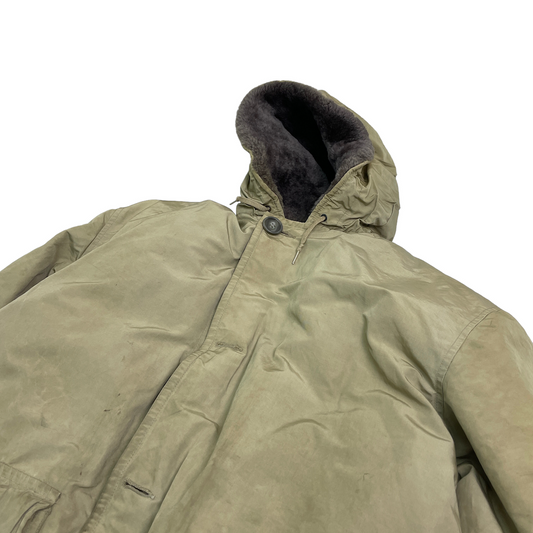 60s vintage Eddie Bauer エディバウアー 日の出タグ ポーラパーカー デカTALON ポーラライトダウン ボアフーディー