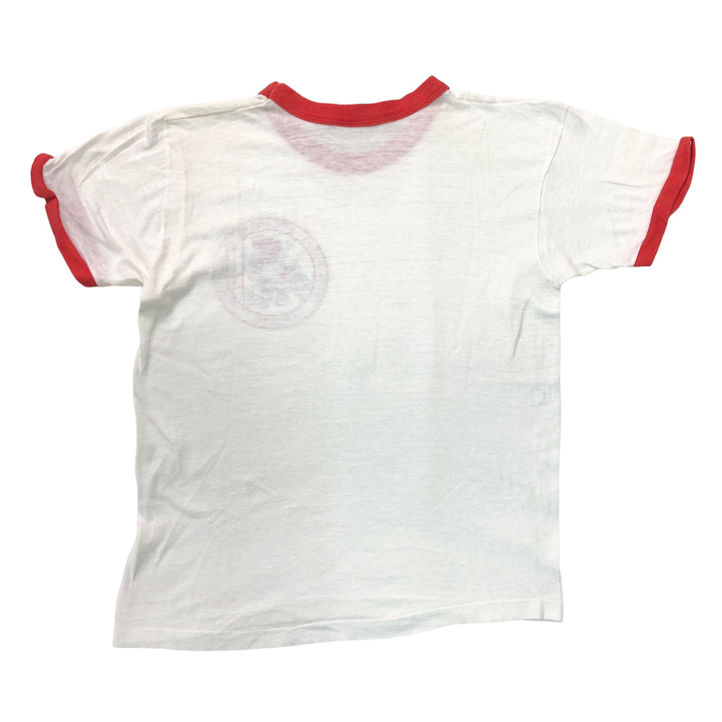 70s vintage signal シグナル INTRAMURAL ARKANSAS RECREATIONAL SPORTS プリントTシャツ 半袖 カットソー リンガーTシャツ