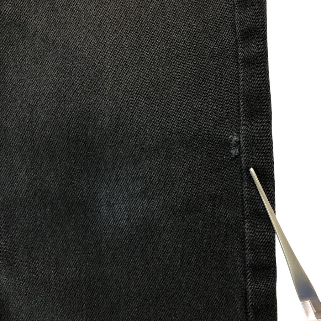 90s vintage フランス製 Levi's リーバイス 505 デニムパンツ ジーンズ ジーパン 505−0285 ブラックデニムパンツ