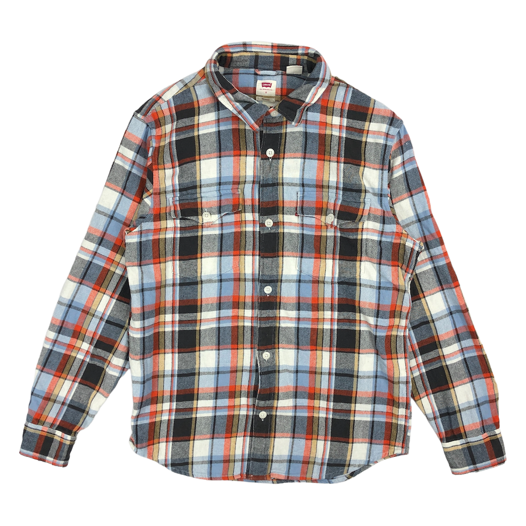 Levi's リーバイス 長袖シャツ チェック柄 胸ポケット