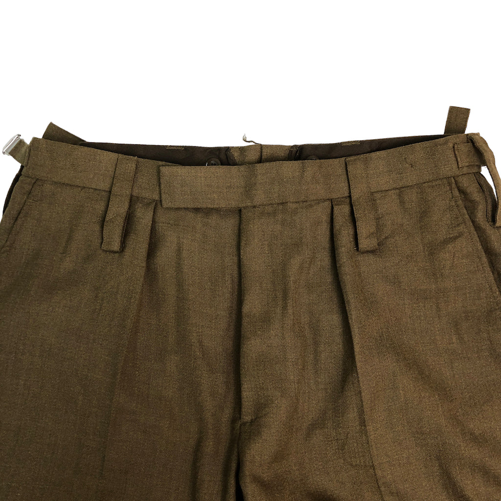 99年製 イギリス軍 ドレスパンツ ウールパンツ W96 – 【古着屋3peace 