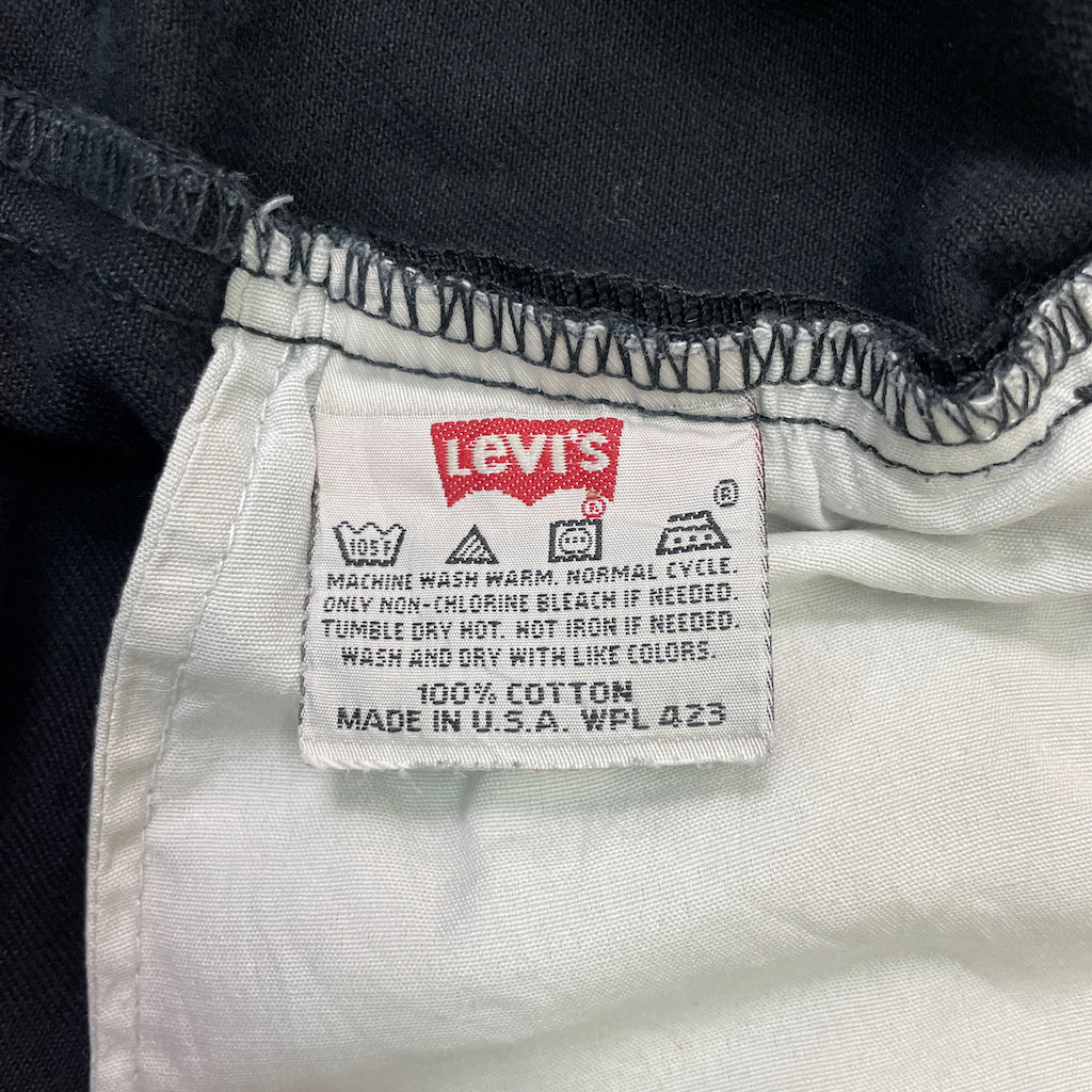 90s vintage USA製 Levi's リーバイス 501 ブラックデニムパンツ ジーンズ ジーパン