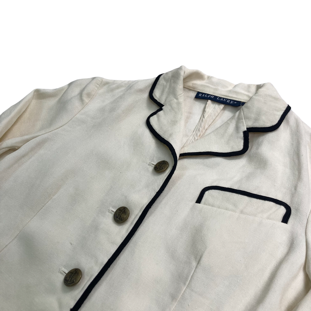 RALPH LAUREN ラルフローレン パイピングジャケット  レディース