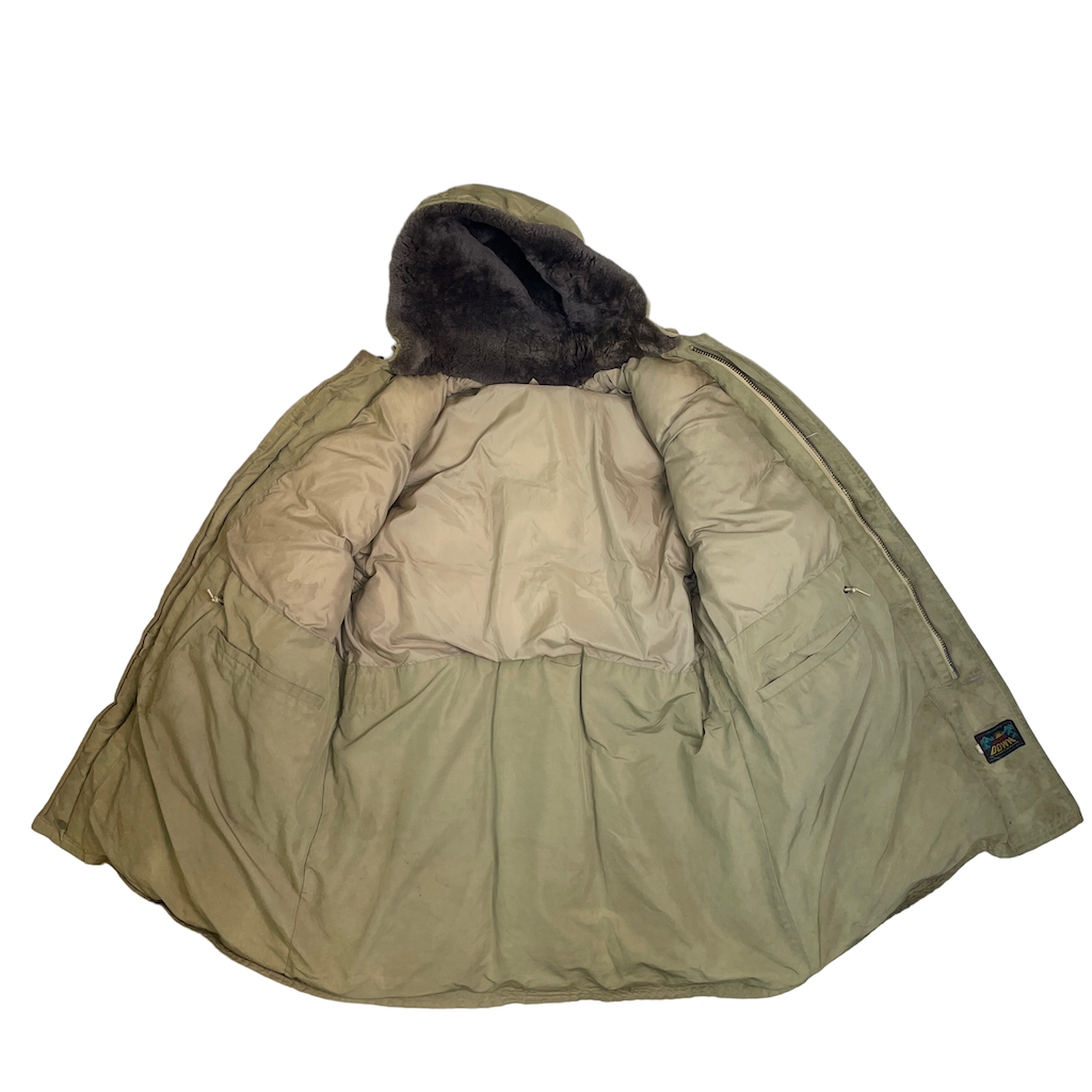 60s vintage Eddie Bauer エディバウアー 日の出タグ ポーラパーカー デカTALON ポーラライトダウン ボアフーディー