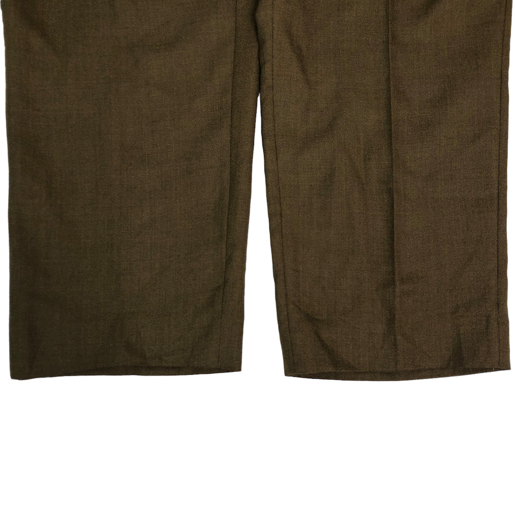 99年製 イギリス軍 ドレスパンツ ウールパンツ W96 – 【古着屋3peace 