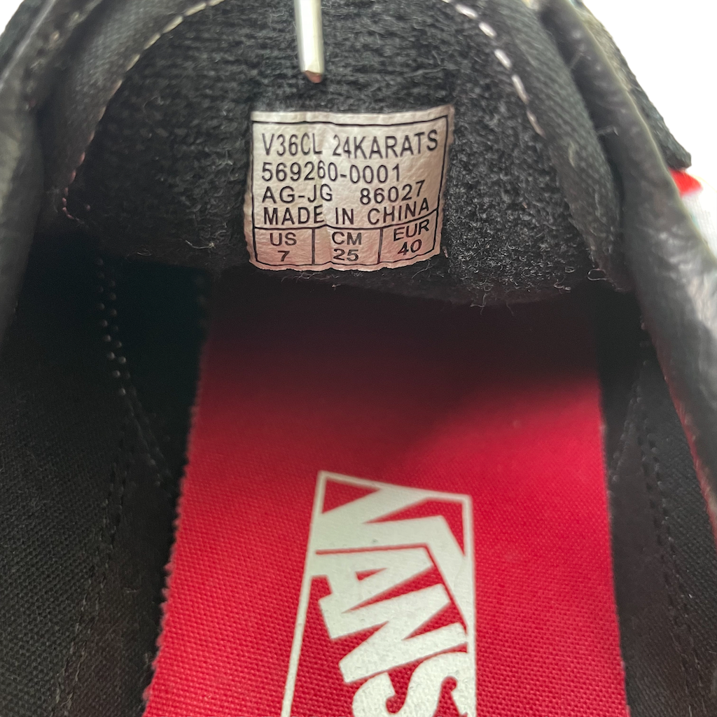 VANS 24KARATS OLD SCHOOL オールドスクール スニーカー シューズ 靴