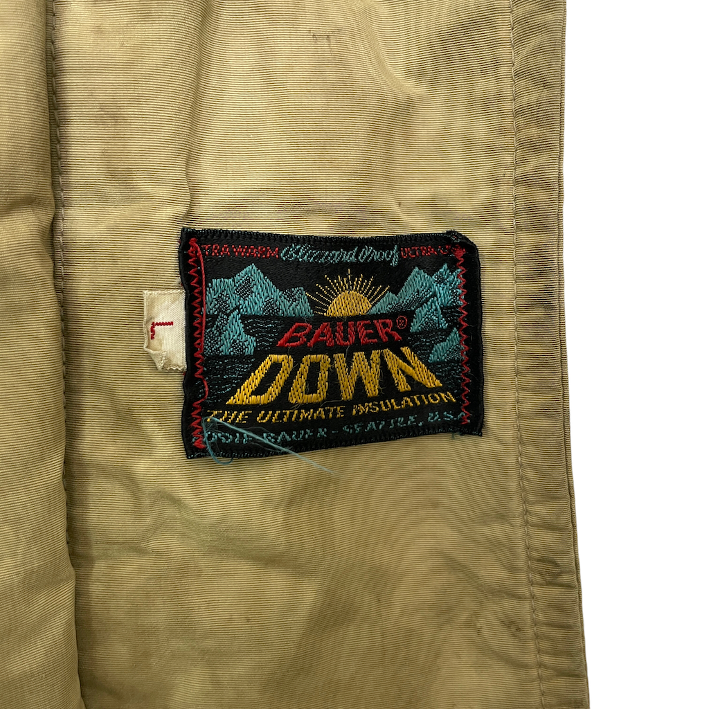 60s vintage Eddie Bauer エディバウアー 日の出タグ ポーラパーカー デカTALON ポーラライトダウン ボアフーディー