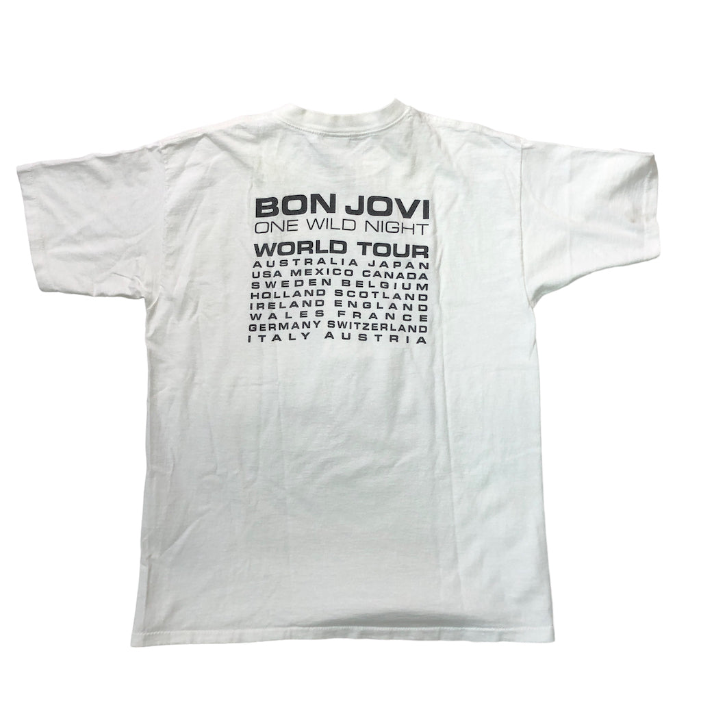 All Sports オールスポーツ JON BON JOVI ジョン・ボン・ジョビ Tシャツ 半袖 カットソー ビッグプリント