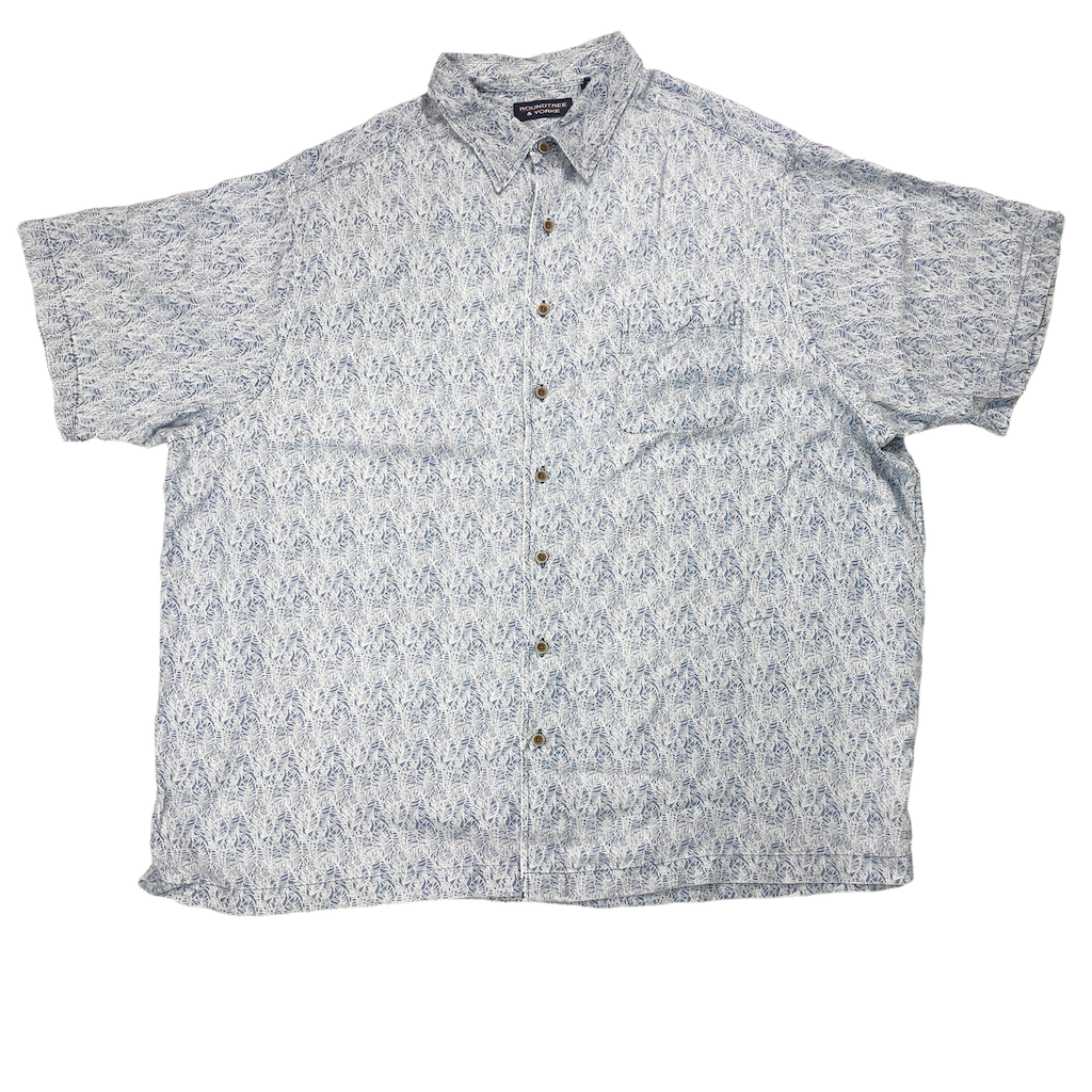 ROUNDTREE & YOKE ラウンドツリーアンドヨーク アロハシャツ オープンカラーシャツ 半袖シャツ