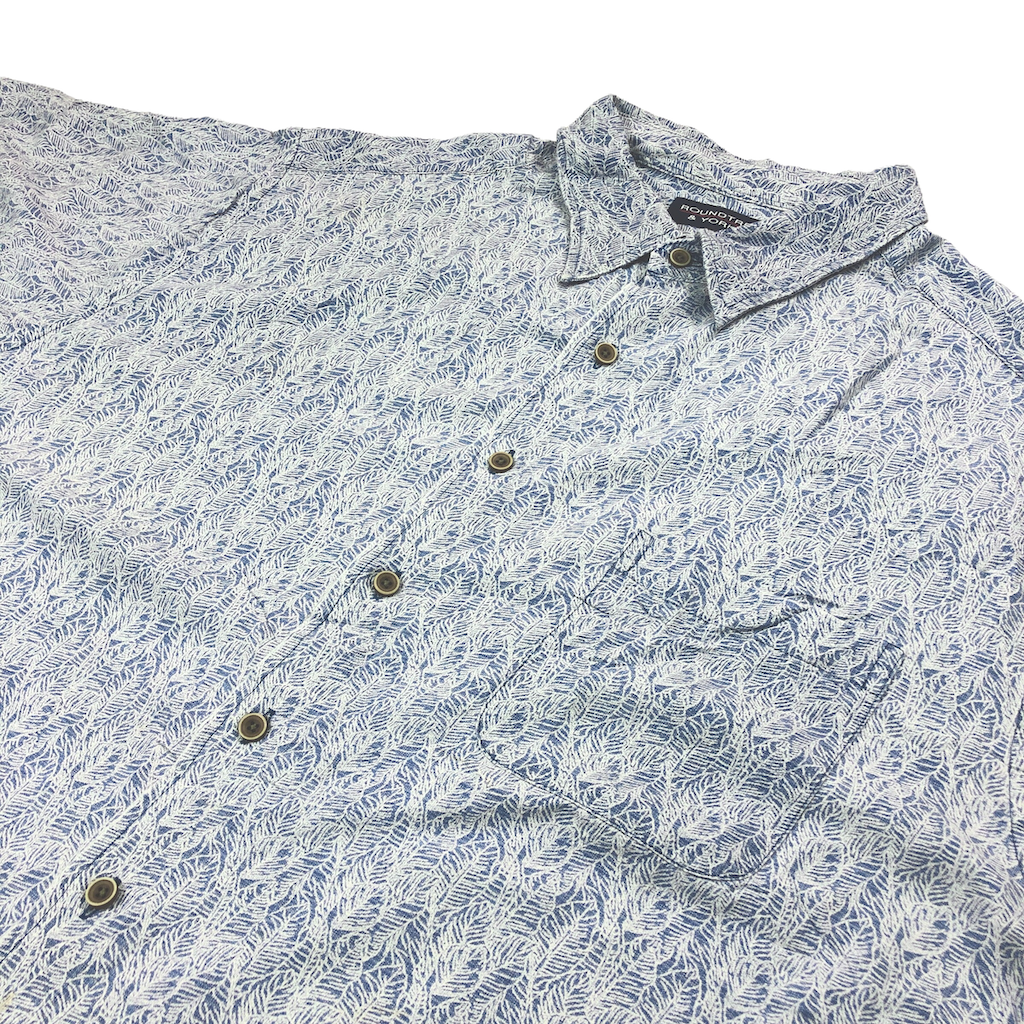 ROUNDTREE & YOKE ラウンドツリーアンドヨーク アロハシャツ オープンカラーシャツ 半袖シャツ