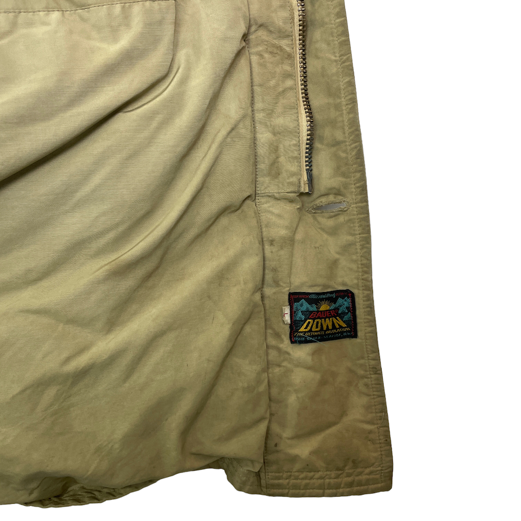 60s vintage Eddie Bauer エディバウアー 日の出タグ ポーラパーカー デカTALON ポーラライトダウン ボアフーディー