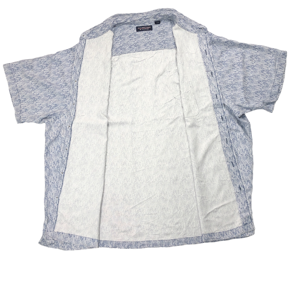 ROUNDTREE & YOKE ラウンドツリーアンドヨーク アロハシャツ オープンカラーシャツ 半袖シャツ