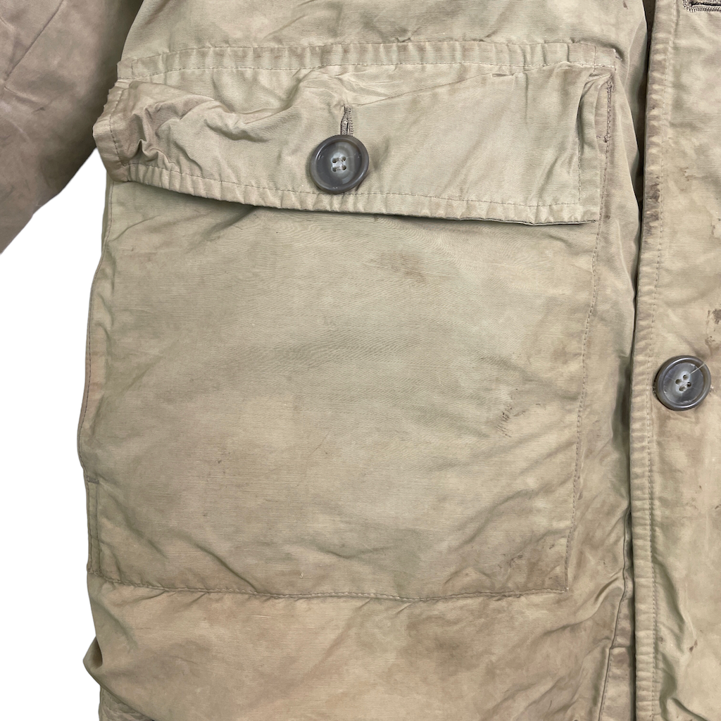 60s vintage Eddie Bauer エディバウアー 日の出タグ ポーラパーカー デカTALON ポーラライトダウン ボアフーディー